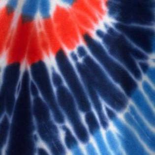 americana peace tie dye