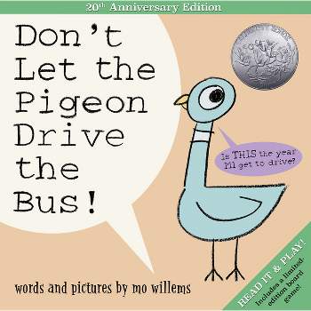 Don't Let the Pigeon Drive the Bus! (20th Anniversary Edition) - by  Mo Willems (Hardcover)