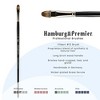 Creative Mark Hamburg Premiere Professional Oil Painting Brushes - Filbert Oil Paint Brush - Handmade in Germany, Natural & Synthetic Hair Blend, Long - 2 of 4