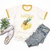 Simply Sage Market Farm Fresh Pineapple Watercolor Ringer Tee - 3 of 4