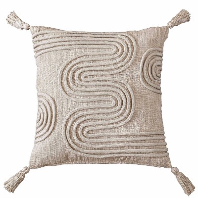 20"x20" Oversize Lyra Square Throw Pillow - Crescent & Starlight