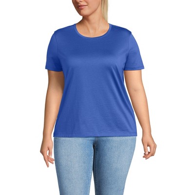 Lands' End Women's Relaxed Supima Cotton T-Shirt