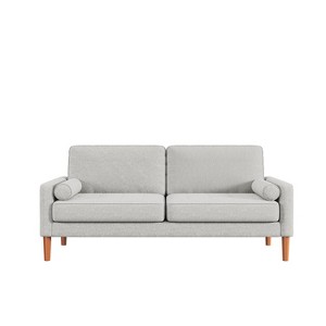 TiramisuBest 79 inch corduroy sofa bed, foldable double sofa bed with folding armrests, suitable for living rooms and small spaces,Green - 1 of 4