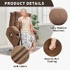 Power Lift Recliner Chair with Massage and Heat for Elderly, Oversized Electric Sofa with Manual Rocking Function, USB Port, Cup Holders - 4 of 4