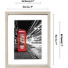 Americanflat Picture Frame with tempered shatter-resistant glass - Available in a variety of sizes and styles - 4 of 4