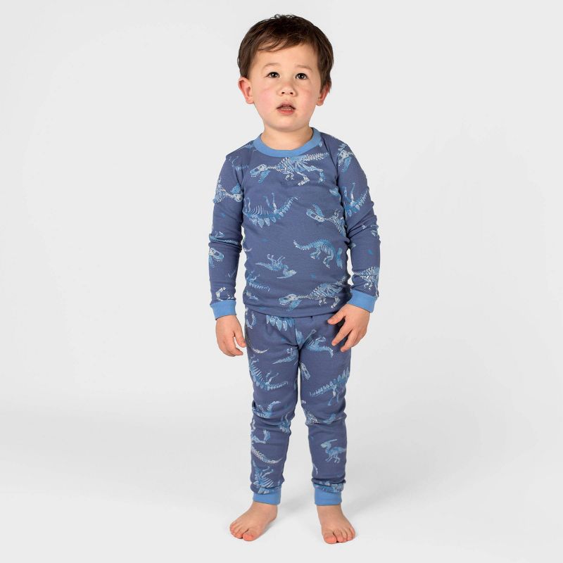 Burt's Bees Baby® Kids' 2pc Organic Cotton Snug Fit Pajama Set, 5 of 7