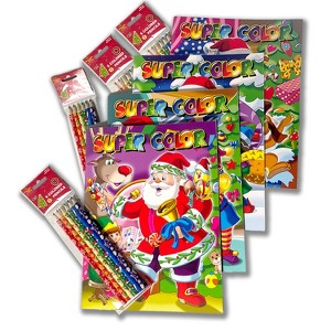Three Little Twigs: Christmas Coloring Books 8pc Bundle - Ages 3+ - 1 of 4