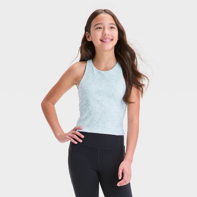 Girls' Strappy Crop Tank Top - All In Motion™