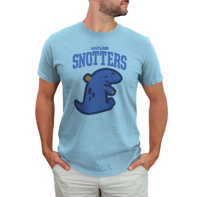 Men's Win or Lose Snotters Faux Embroidered Logo T-Shirt