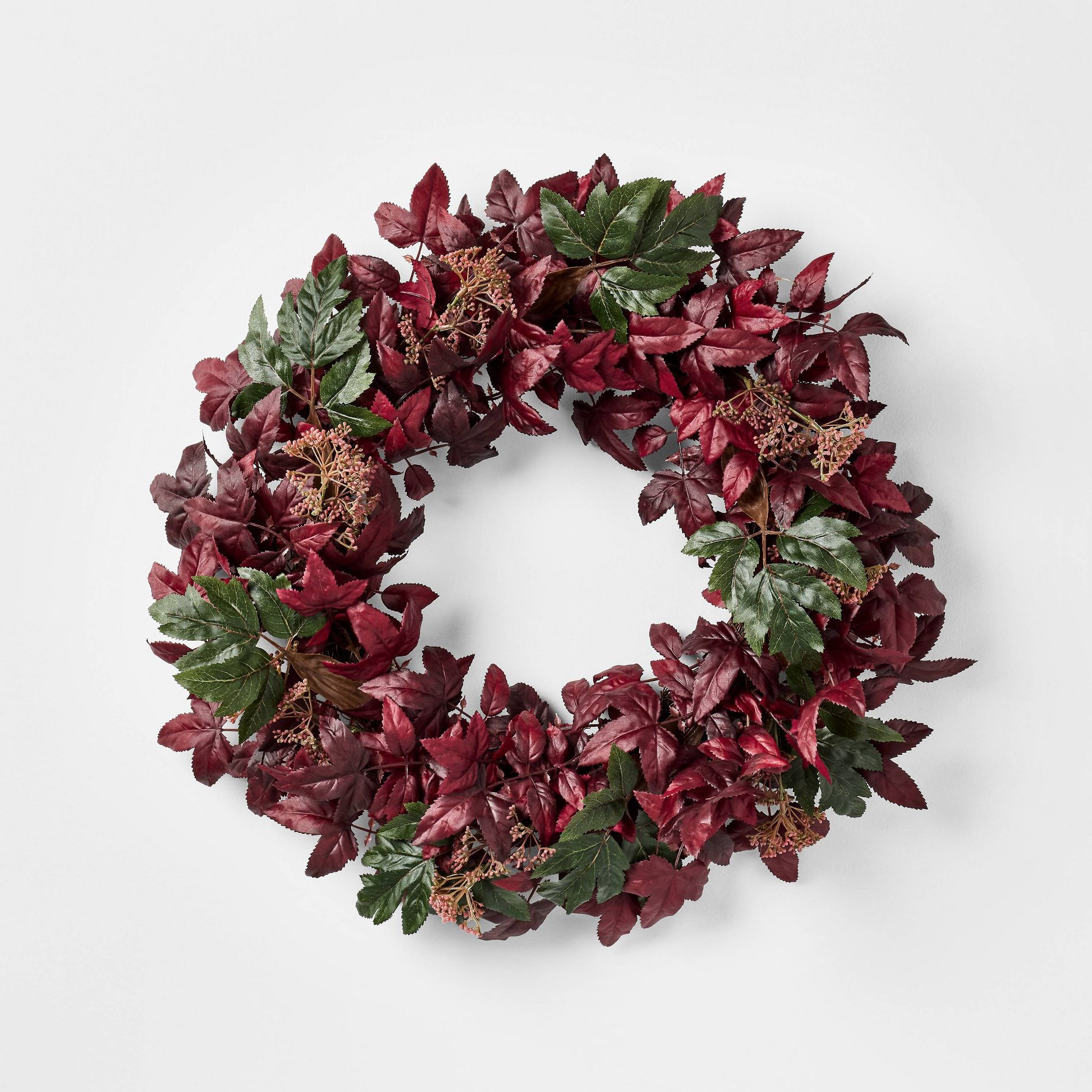 Plum Berry Wreath - Threshold™ designed with Studio McGee