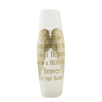 Stony Creek 11.75 In Heaven In Our Home Pre-Lit Lg Electric Bereavement Angel Wings Novelty Sculpture Lights
