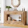 Tribesigns Wood 59-Inch Long Console Table for Living Room - 2 of 4