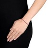 EVERLY JEWELRY | Rose Plated Sterling Silver 3.67 CT TGW Rhodolite Bracelet With Chain, 7.25-inch - 2 of 4