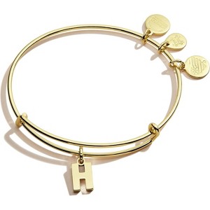 Alex and Ani Expandable Bangle for Women, Initials A to Z Letter Charms, Shiny Finish, 2 to 3.5 in - 1 of 4