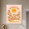 Art Remedy Sun Peaches Bees Never Stop Retro Summer Drinks Art Prints Framed - 2 of 4
