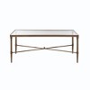 NicBex Modern 44" Rectangle Coffee Table with Tempered Glass Top for Living Room and Bedroom, Clear - 2 of 4