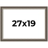 PosterPalooza | Weathered Black Picture Frame - UV Acrylic, Backing Board, Hanging Hardware Included - 2 of 4
