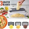 Attop 8 Blades Food Vegetable Chopper Onion Vegetable Cutter with Container, Kitchen Gadgets and Essentials, (10 in 1) - 4 of 4