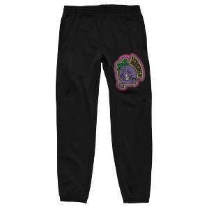 Mr. Men And Little Miss Classic Miss Naughty Men's Black Sweatpants - 1 of 3