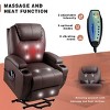 LACOO Power Lift Recliner with Massage and Heat - 3 of 4