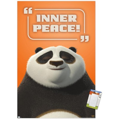 Trends International Kung Fu Panda 4 - Inner Peace Unframed Wall Poster ...