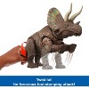 Jurassic World Rebirth Gigantic Thrashers Eotriceratops Dinosaur Figure Toy, Tail Activated Attack - 4 of 4