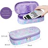 Fmeida Pencil Case for Girls - Big Capacity Cute Pencil Case for Kids Teenager Special Pencil Pouch for School Office, Pencil Box Only - 2 of 4