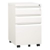 GALAXHERO  3 Drawer Mobile File Cabinet Under Desk Office, Fully Assembled Except Casters - 2 of 4