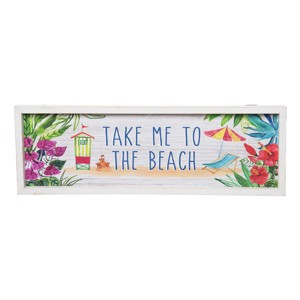 Beachcombers Take Me To The Beach Wall Decor - 1 of 2