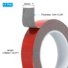 Unique Bargains Waterproof Foam Outdoor Home Double-Sided Adhesive Tape - 2 of 3