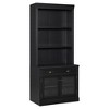 Okak Rotating Bookshelf, Storage Shelves with 5 Tiers, Tall Bookcase for Books and CDs, Storage Organizer for Living Room, Bedroom, Office - 3 of 4