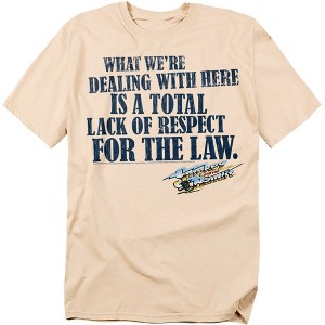 Smokey And The Bandit Lack Of Respect Adult T-Shirt - 1 of 4