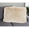 HomeRoots 14" X 20" Beige Throw Pillow - 2 of 3