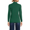 Lands' End Women's Relaxed Cotton Long Sleeve Mock Turtleneck - 2 of 3