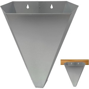 Acekool Poultry Restraining Cone, Medium Chicken Killing Cone, Galvanized Steel, Easy Clean Butcher Cone for Chickens, Ducks, Turkeys up to 8 lbs - 1 of 4