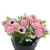 Unique Bargains Artificial Plants Chrysanthemum Plastic 4.33"x4.33"x7.87" 1Pcs - 4 of 4