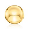 Ross-Simons Italian 18kt Gold Over Sterling Dome Bead Ring - 4 of 4