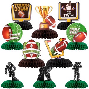 ArtCreativity Football Centerpieces for Table - Set of 10 - 1 of 4