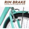 24 & 26 Inch Women's Beach Cruiser Bike  Step-Through Design with Basket - 3 of 4