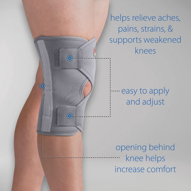 Swede-O Thermal Vent Open Knee Wrap Stabilizer, 3 of 7