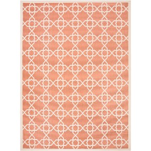 Courtyard CY6032 UV & Stain Resistant Non-Shedding Power Loomed Indoor/Outdoor Rugs - Safavieh - 1 of 4
