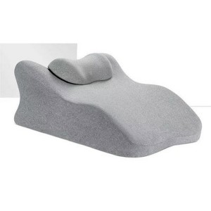 FONTOI Multi-Functional Bed Pillow, Ergonomic Spinal Posture Support for Bedroom, Grey, 14.1"*9"*23.6" - 1 of 4