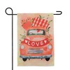 Northlight Love Banner and Vintage Car Garden Flag 12.5" x 18" - 3 of 4