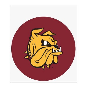 University of Minnesota Duluth Bulldogs Logo Automotive Car Window Locker Circle Bumper Sticker - 1 of 4