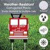 Big Dot of Happiness Fired Up Fire Truck - Party Decorations - Firefighter Firetruck Baby Shower or Birthday Party Welcome Yard Sign - 3 of 4