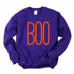 Simply Sage Market Women's Graphic Sweatshirt Boo Word - 1 of 4
