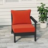 WestinTrends  Avalon Outdoor Patio HDPE Right Arm Facing Sectional Corner Club Chair with Patio Cushions - 2 of 4