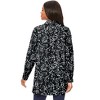 Roaman's Women's Plus Size Plus Size Kate Tunic Shirt – Long Sleeve Classic Button-Down With Flowy, Longline Fit - 3 of 4