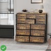 Dresser for Bedroom,Fabric Storage Tower w/ 12 Drawers Storage Drawers Fabric Storage Tower Chest of Drawers - 3 of 4