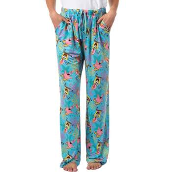 Disney Women's Little Mermaid Ariel Velvet Soft Sleep Pajama Pants (XL) 